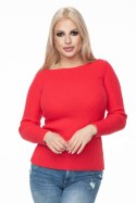 Sweter Damski Model 70021 Coral - PeeKaBoo PeeKaBoo Sweter Damski Model 70021 Coral - PeeKaBoo PeeKaBoo