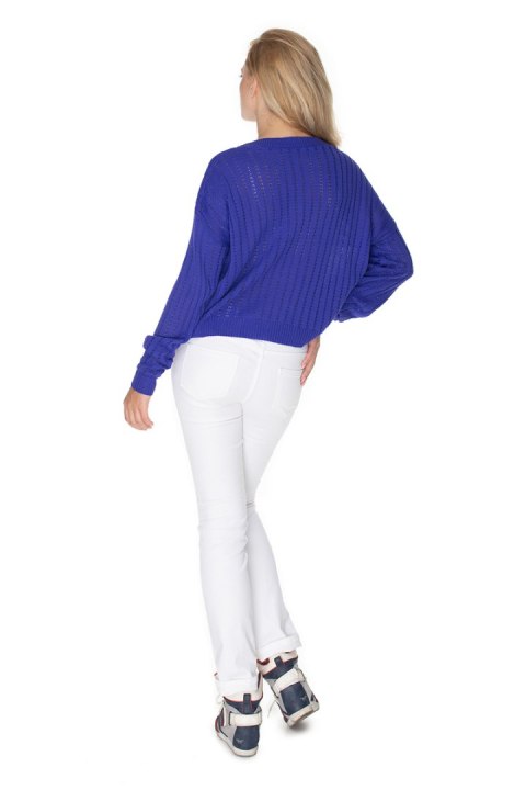 Sweter Damski Model 70022 Violet - PeeKaBoo PeeKaBoo Sweter Damski Model 70022 Violet - PeeKaBoo PeeKaBoo