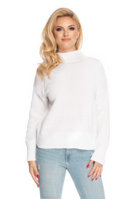 Sweter Damski Model 70035 Denim Cream - PeeKaBoo PeeKaBoo
