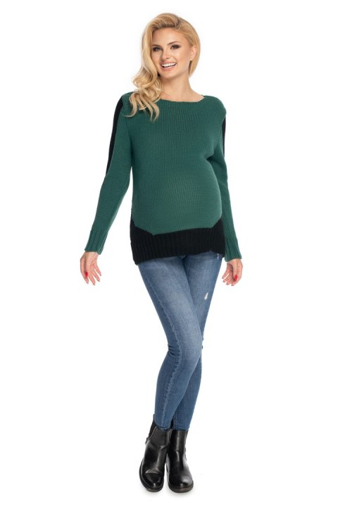 Sweter Damski Model 70038 Forest Green - PeeKaBoo PeeKaBoo Sweter Damski Model 70038 Forest Green - PeeKaBoo PeeKaBoo