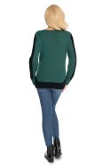 Sweter Damski Model 70038 Forest Green - PeeKaBoo PeeKaBoo Sweter Damski Model 70038 Forest Green - PeeKaBoo PeeKaBoo