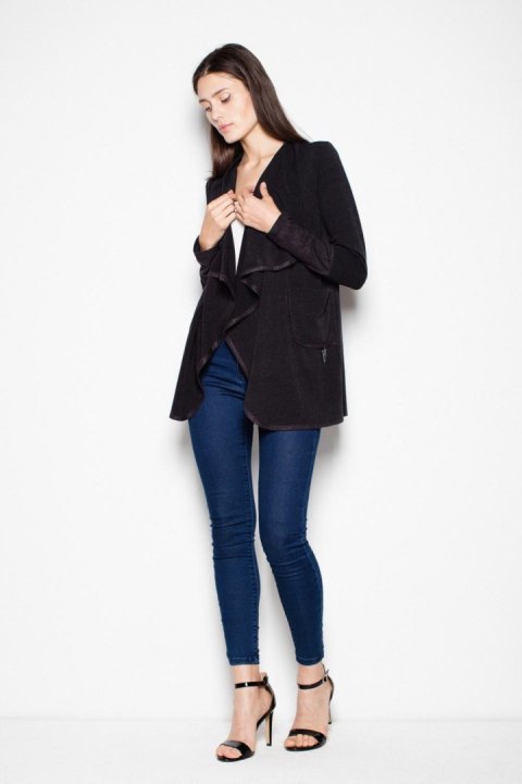 Sweter Damski Model VT036 Black - Venaton Venaton Sweter Damski Model VT036 Black - Venaton Venaton