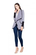 Sweter Damski Model VT036 Grey - Venaton Venaton Sweter Damski Model VT036 Grey - Venaton Venaton