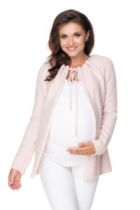 Sweter Kardigan Model 30074 Powder Pink - PeeKaBoo PeeKaBoo Sweter Kardigan Model 30074 Powder Pink - PeeKaBoo PeeKaBoo