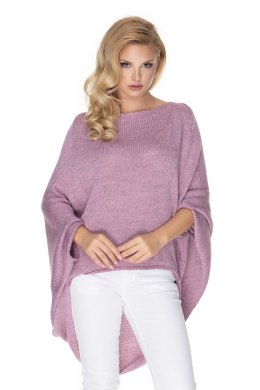 Sweter Ponczo Model 30068 Lila - PeeKaBoo Hurtownia odzieży on-line, moda damska, bielizna i obuwie dla kobiet - Matterhorn.pl PeeKaBoo