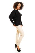 Sweter model 70003 Black - PeeKaBoo PeeKaBoo Sweter model 70003 Black - PeeKaBoo PeeKaBoo