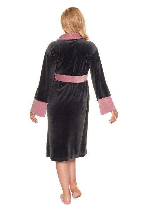 Szlafrok Model 0201 Grafit - PeeKaBoo PeeKaBoo Szlafrok Model 0201 Grafit - PeeKaBoo PeeKaBoo