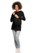 Bluza model 1473 Black - PeeKaBoo PeeKaBoo Bluza model 1473 Black - PeeKaBoo PeeKaBoo