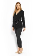 Bluzka Ciążowa Model 1626C Black - PeeKaBoo PeeKaBoo Bluzka Ciążowa Model 1626C Black - PeeKaBoo PeeKaBoo