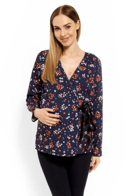 Bluzka Ciążowa Model 1626DC Flowers - PeeKaBoo PeeKaBoo