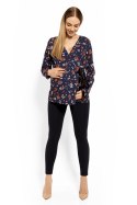 Bluzka Ciążowa Model 1626DC Flowers - PeeKaBoo PeeKaBoo