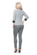 Bluzka Model 0102 Grey - PeeKaBoo PeeKaBoo Bluzka Model 0102 Grey - PeeKaBoo PeeKaBoo