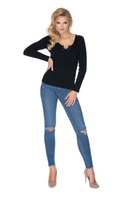 Bluzka Model 0163 Black - PeeKaBoo PeeKaBoo