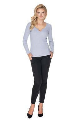 Bluzka Model 0163 Grey - PeeKaBoo PeeKaBoo