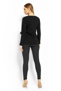 Bluzka Model 1626 Black - PeeKaBoo PeeKaBoo Bluzka Model 1626 Black - PeeKaBoo PeeKaBoo