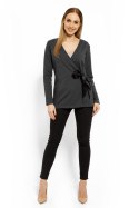 Bluzka Model 1626 Grafit - PeeKaBoo PeeKaBoo Bluzka Model 1626 Grafit - PeeKaBoo PeeKaBoo