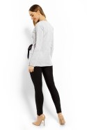 Bluzka Model 1626 Light Grey - PeeKaBoo PeeKaBoo Bluzka Model 1626 Light Grey - PeeKaBoo PeeKaBoo
