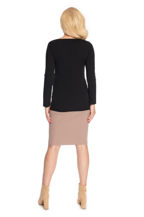 Bluzka Model 1708 Black - PeeKaBoo PeeKaBoo Bluzka Model 1708 Black - PeeKaBoo PeeKaBoo