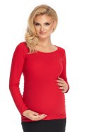 Bluzka Model 1708 Red - PeeKaBoo PeeKaBoo Bluzka Model 1708 Red - PeeKaBoo PeeKaBoo