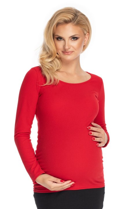 Bluzka Model 1708 Red - PeeKaBoo PeeKaBoo Bluzka Model 1708 Red - PeeKaBoo PeeKaBoo
