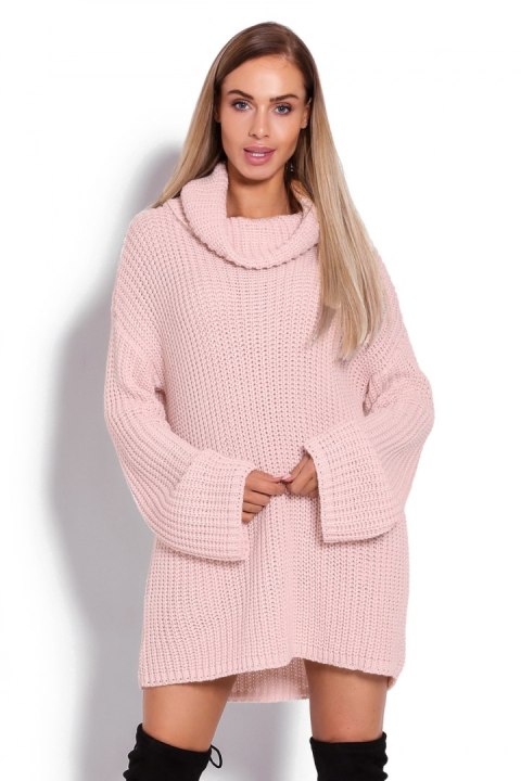 Golf Damski Model 70012 Powder Pink - PeeKaBoo PeeKaBoo Golf Damski Model 70012 Powder Pink - PeeKaBoo PeeKaBoo