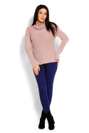 Golf Damski Model 70014 Latte - PeeKaBoo PeeKaBoo Golf Damski Model 70014 Latte - PeeKaBoo PeeKaBoo