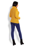 Golf Damski Model 70014 Musztard - PeeKaBoo PeeKaBoo Golf Damski Model 70014 Musztard - PeeKaBoo PeeKaBoo