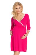 Koszulka nocna Koszula Nocna Ciążowa Model 0178 Fuksja - PeeKaBoo PeeKaBoo Koszulka nocna Koszula Nocna Ciążowa Model 0178 Fuksja - PeeKaBoo PeeKaBoo