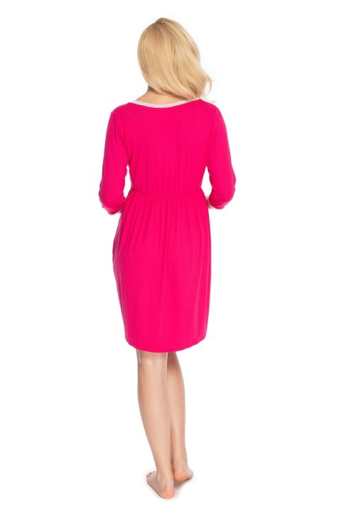 Koszulka nocna Koszula Nocna Ciążowa Model 0178 Fuksja - PeeKaBoo PeeKaBoo Koszulka nocna Koszula Nocna Ciążowa Model 0178 Fuksja - PeeKaBoo PeeKaBoo