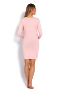 Koszulka nocna Koszula Nocna Ciążowa Model 1682 Powder Pink - PeeKaBoo PeeKaBoo Koszulka nocna Koszula Nocna Ciążowa Model 1682 Powder Pink - PeeKaBoo PeeKaBoo