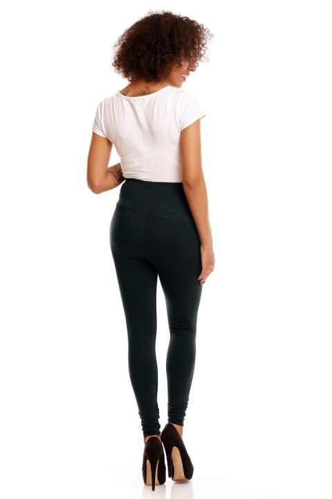 Legginsy Ciążowe Model 1469B Black - PeeKaBoo PeeKaBoo Legginsy Ciążowe Model 1469B Black - PeeKaBoo PeeKaBoo