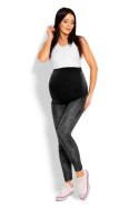 Legginsy Ciążowe Model 1684 Black - PeeKaBoo PeeKaBoo Legginsy Ciążowe Model 1684 Black - PeeKaBoo PeeKaBoo