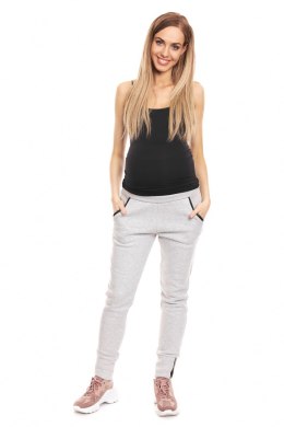 Spodnie Ciążowe Model 0133 Grey - PeeKaBoo PeeKaBoo