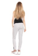 Spodnie Ciążowe Model 0133 Grey - PeeKaBoo PeeKaBoo Spodnie Ciążowe Model 0133 Grey - PeeKaBoo PeeKaBoo