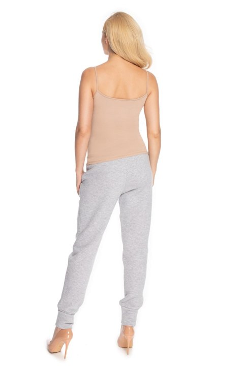 Spodnie Ciążowe Model 0173 Grey - PeeKaBoo PeeKaBoo Spodnie Ciążowe Model 0173 Grey - PeeKaBoo PeeKaBoo