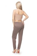 Spodnie Damskie Model 0101 Cappuccino - PeeKaBoo PeeKaBoo Spodnie Damskie Model 0101 Cappuccino - PeeKaBoo PeeKaBoo