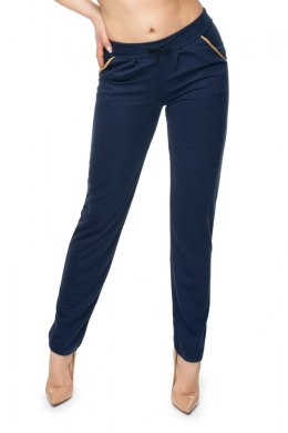 Spodnie Damskie Model 0101 Navy - PeeKaBoo PeeKaBoo