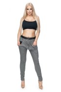 Spodnie Damskie Model 0103 Dark Grey - PeeKaBoo PeeKaBoo Spodnie Damskie Model 0103 Dark Grey - PeeKaBoo PeeKaBoo
