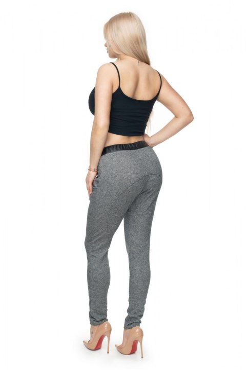 Spodnie Damskie Model 0103 Dark Grey - PeeKaBoo PeeKaBoo Spodnie Damskie Model 0103 Dark Grey - PeeKaBoo PeeKaBoo