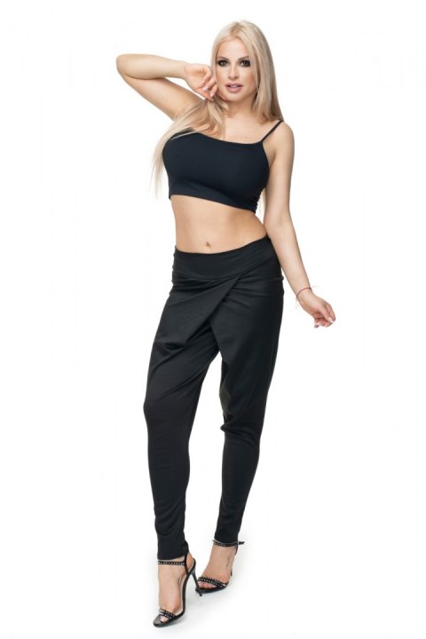 Spodnie Damskie Model 0106 Black - PeeKaBoo PeeKaBoo Spodnie Damskie Model 0106 Black - PeeKaBoo PeeKaBoo