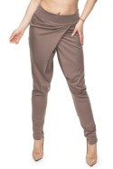 Spodnie Damskie Model 0106 Cappuccino - PeeKaBoo PeeKaBoo Spodnie Damskie Model 0106 Cappuccino - PeeKaBoo PeeKaBoo