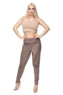 Spodnie Damskie Model 0106 Cappuccino - PeeKaBoo PeeKaBoo Spodnie Damskie Model 0106 Cappuccino - PeeKaBoo PeeKaBoo