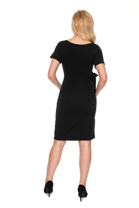 Sukienka Ciążowa Model 0199 Black - PeeKaBoo PeeKaBoo Sukienka Ciążowa Model 0199 Black - PeeKaBoo PeeKaBoo