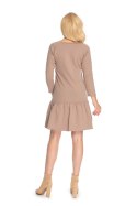 Sukienka Model 0172 Cappuccnio - PeeKaBoo PeeKaBoo Sukienka Model 0172 Cappuccnio - PeeKaBoo PeeKaBoo