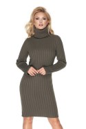 Sukienka Model 70026 Khaki - PeeKaBoo PeeKaBoo Sukienka Model 70026 Khaki - PeeKaBoo PeeKaBoo