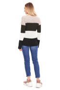 Sweter Ciążowy Model 70019 Khaki - PeeKaBoo PeeKaBoo Sweter Ciążowy Model 70019 Khaki - PeeKaBoo PeeKaBoo