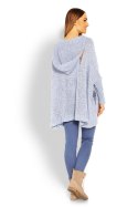 Sweter Damski Model 30055 Sky Blue - PeeKaBoo PeeKaBoo Sweter Damski Model 30055 Sky Blue - PeeKaBoo PeeKaBoo