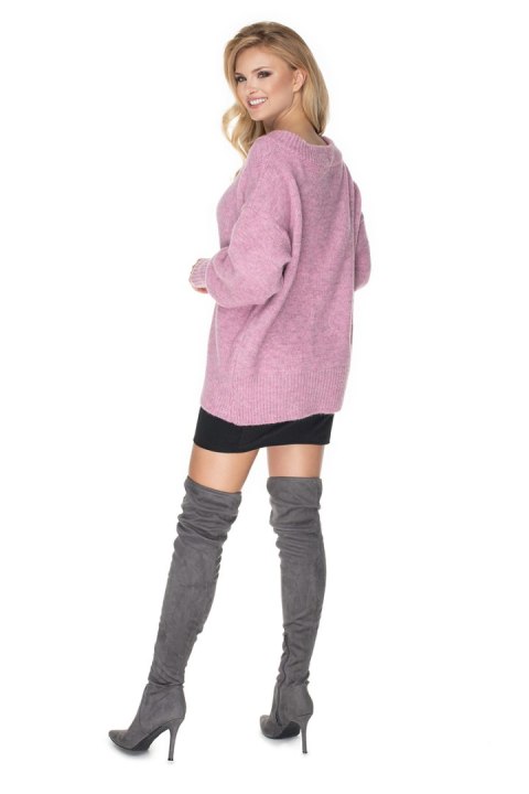 Sweter Damski Model 30064 Lila - PeeKaBoo PeeKaBoo Sweter Damski Model 30064 Lila - PeeKaBoo PeeKaBoo