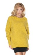 Sweter Damski Model 30064 Yellow - PeeKaBoo PeeKaBoo
