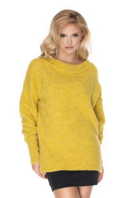 Sweter Damski Model 30064 Yellow - PeeKaBoo PeeKaBoo